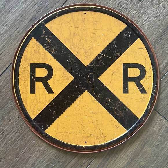 3 metal railroad signs! New! - Picture 2 of 4
